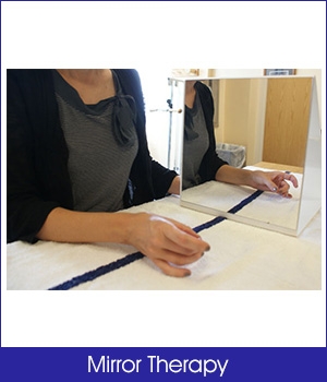 Therapist supporting a stroke patient's gait and balance training