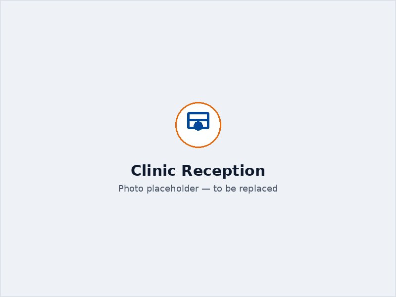 Progressive Care clinic reception area